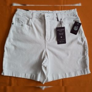 Women's Gloria Vanderbilt Amanda Denim Shorts Sz 8